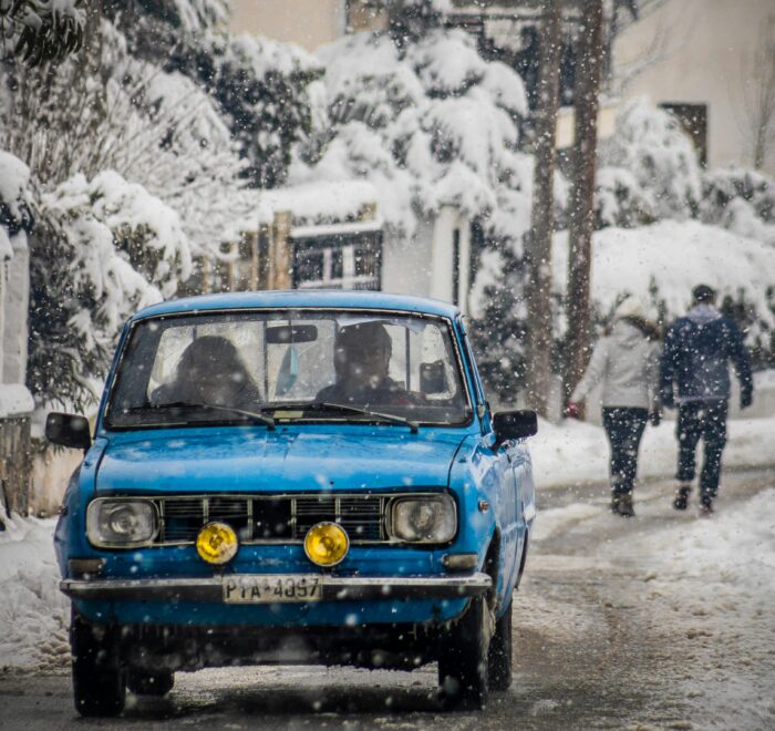 Greece during winter